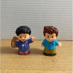 Fisher Price Little People Dad Man & Passenger Ryan Lot of 2 Replacement Figures